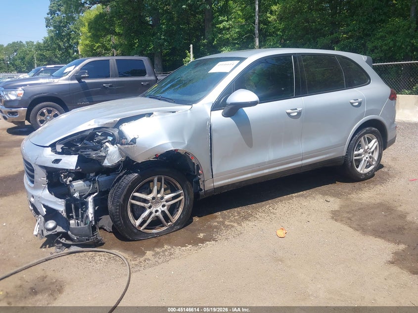 2017 Porsche Cayenne VIN WP1AA2A2XHKA81648 IAAI salvage auction — LEFT FRONT, Salvage - Greater Than 75% (Maryland), sold $4,650 on 2026-07-22 (photo 2)