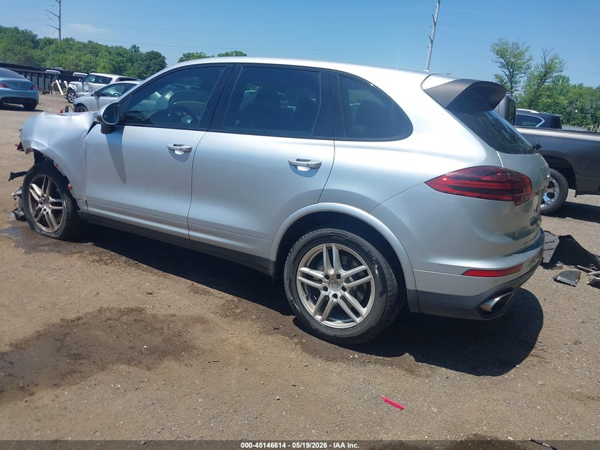 2017 Porsche Cayenne VIN WP1AA2A2XHKA81648 IAAI salvage auction — LEFT FRONT, Salvage - Greater Than 75% (Maryland), sold $4,650 on 2026-07-22 (photo 3)