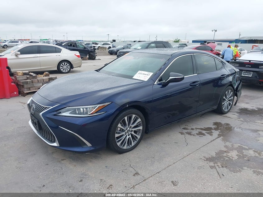 2021 Lexus ES VIN 58ADA1C1XMU005718 IAAI salvage auction — REAR END, Salvage (Texas), sold $16,500 on 2026-07-09 (photo 2)