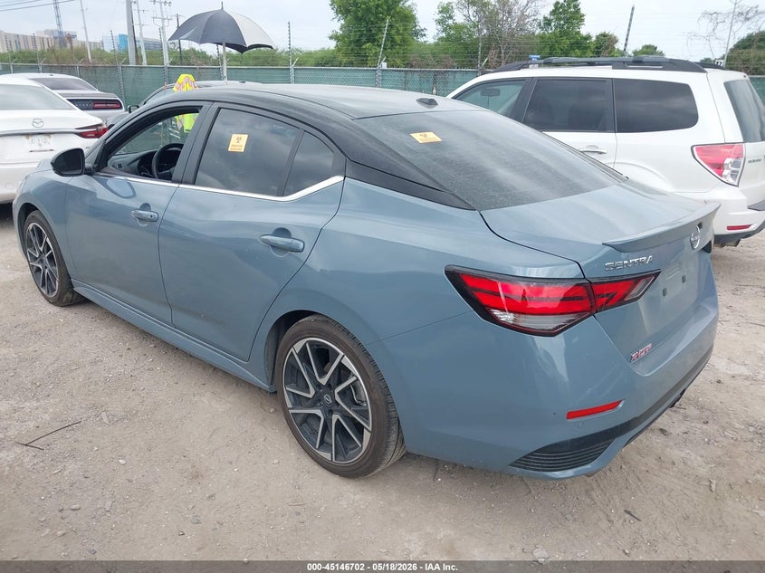 2025 Nissan Sentra VIN 3N1AB8DV8SY387234 IAAI salvage auction — LEFT SIDE, Salvage (Texas), sold $10,825 on 2026-07-29 (photo 3)
