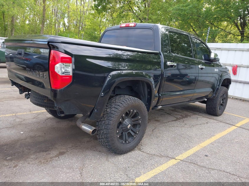 2014 Toyota Tundra VIN 5TFAY5F16EX411945 IAAI salvage auction — REAR END, Clear (Michigan), sold $14,450 on 2026-07-13 (photo 4)