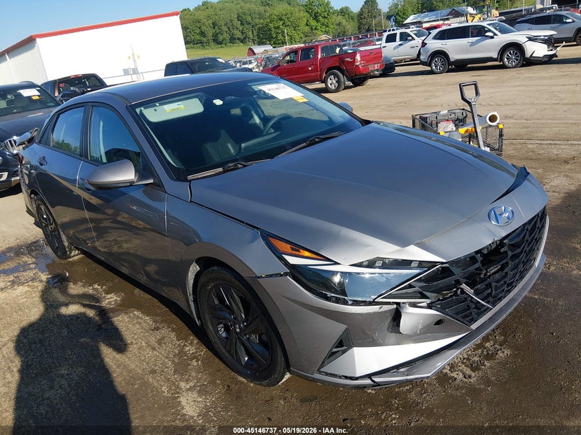 2023 Hyundai Elantra VIN KMHLM4AG9PU434050 IAAI salvage auction — REAR END, Salvage (West Virginia), sold $3,500 on 2026-07-16 (photo 1)
