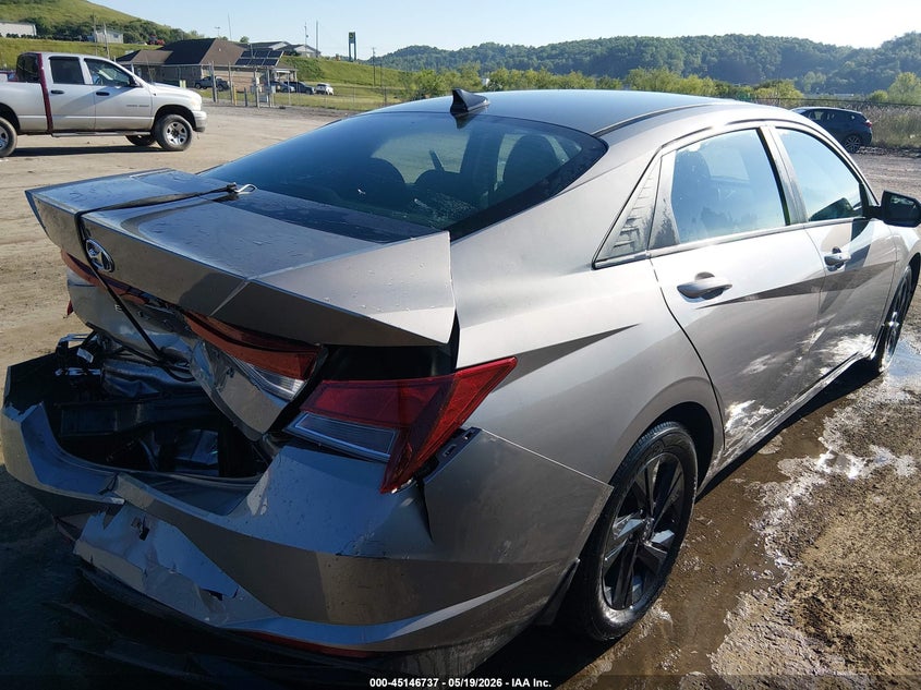 2023 Hyundai Elantra VIN KMHLM4AG9PU434050 IAAI salvage auction — REAR END, Salvage (West Virginia), sold $3,500 on 2026-07-16 (photo 4)