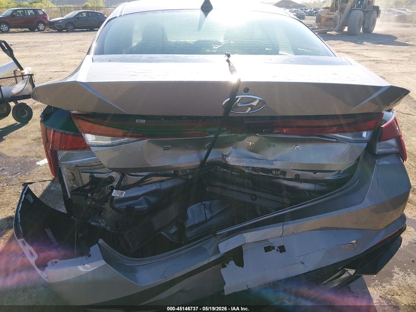 2023 Hyundai Elantra VIN KMHLM4AG9PU434050 IAAI salvage auction — REAR END, Salvage (West Virginia), sold $3,500 on 2026-07-16 (photo 6)