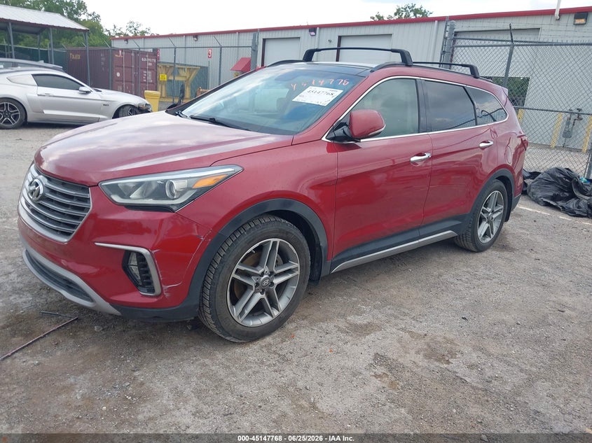 2017 Hyundai Santa fe VIN KM8SR4HF2HU196067 IAAI salvage auction — NORMAL WEAR, Original (Kentucky), sold $4,675 on 2026-07-13 (photo 2)