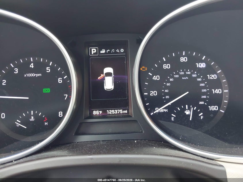 2017 Hyundai Santa fe VIN KM8SR4HF2HU196067 IAAI salvage auction — NORMAL WEAR, Original (Kentucky), sold $4,675 on 2026-07-13 (photo 7)