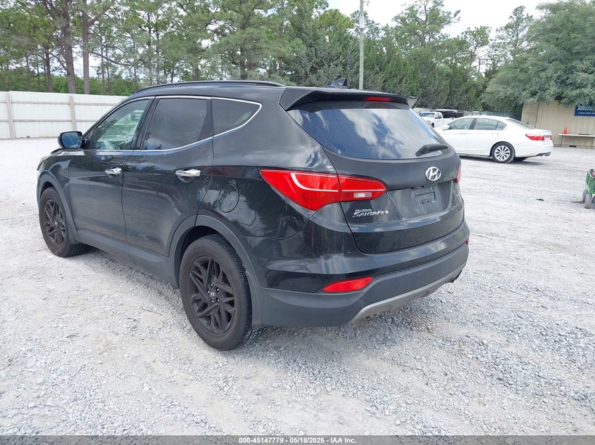 2014 Hyundai Santa fe VIN 5XYZW3LAXEG226477 IAAI salvage auction — RIGHT FRONT, Rebuildable (Florida), sold $900 on 2026-07-30 (photo 3)