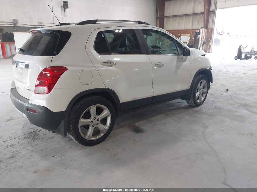 2015 Chevrolet Trax VIN KL7CJNSB1FB088914 IAAI salvage auction — FRONT END, Mv-907A (New York), sold $600 on 2026-07-08 (photo 4)