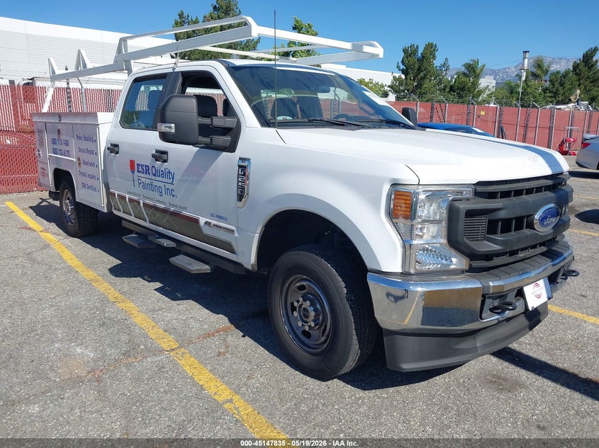 2022 Ford F250 VIN 1FD7W2BT3NEE26027 IAAI salvage auction — REAR END, Salvage (California), sold $7,600 on 2026-07-29 (photo 1)