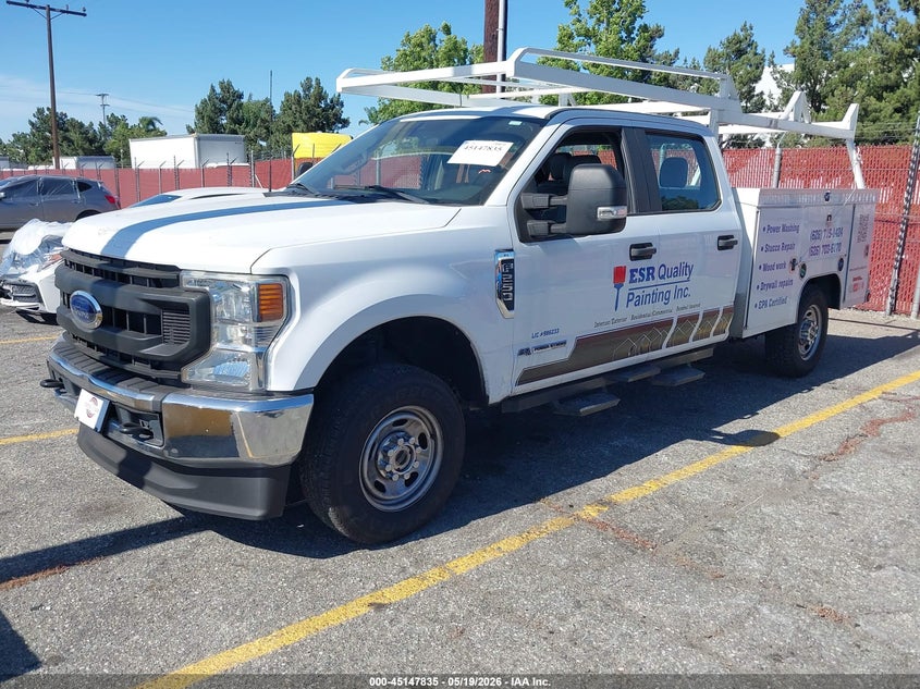 2022 Ford F250 VIN 1FD7W2BT3NEE26027 IAAI salvage auction — REAR END, Salvage (California), sold $7,600 on 2026-07-29 (photo 2)