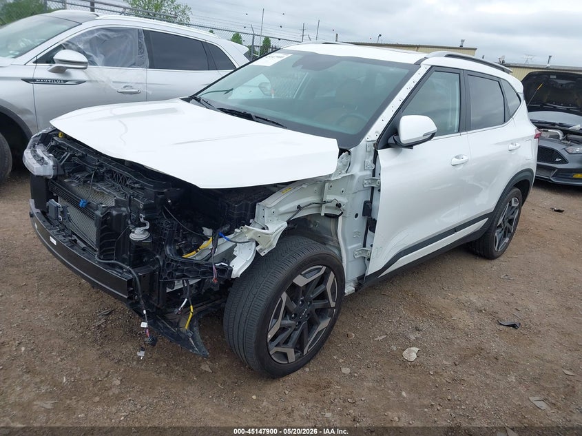 2024 Kia Seltos VIN KNDETCA76R7634704 IAAI salvage auction — FRONT END, Salvage (Ohio), sold $6,100 on 2026-07-18 (photo 2)
