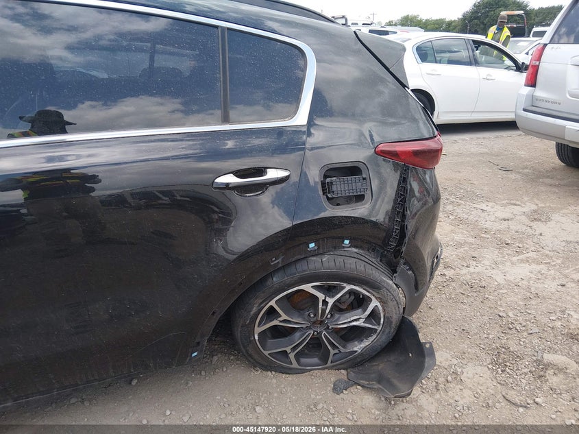 2020 Kia Sportage VIN KNDPRCA64L7636537 IAAI salvage auction — REAR END, Original (Texas), sold $3,250 on 2026-07-28 (photo 6)