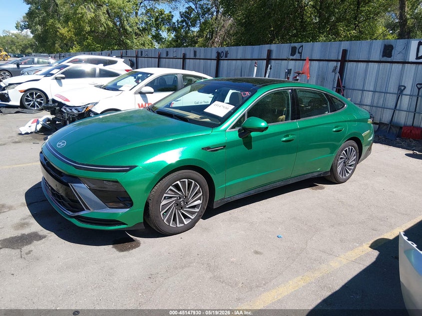 2026 Hyundai Sonata VIN KMHL54JJ9TA135310 IAAI salvage auction — SIDE, Salvage (Utah), sold $13,775 on 2026-07-16 (photo 2)