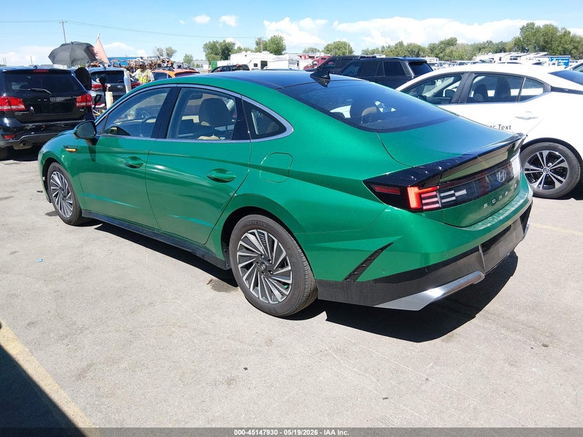 2026 Hyundai Sonata VIN KMHL54JJ9TA135310 IAAI salvage auction — SIDE, Salvage (Utah), sold $13,775 on 2026-07-16 (photo 3)