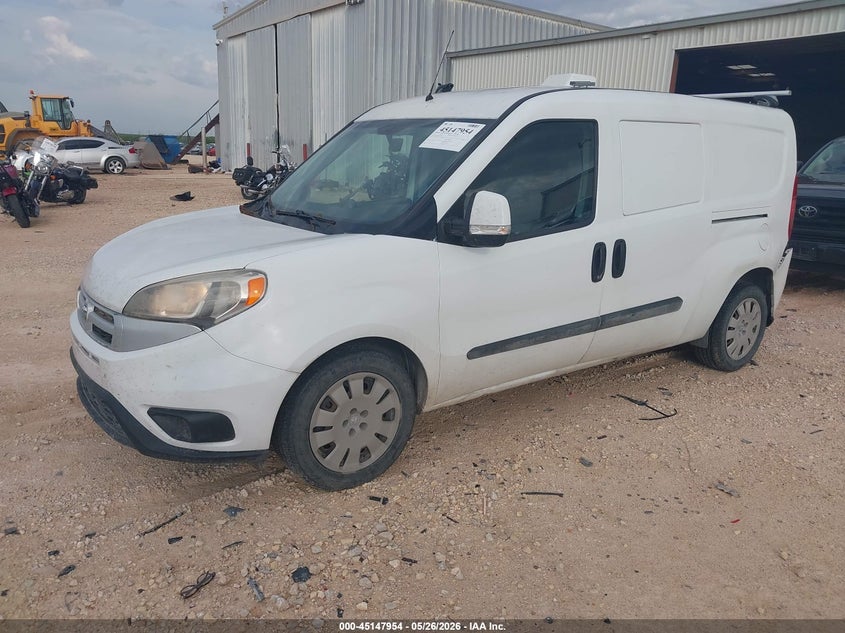 2017 Ram Promaster city VIN ZFBERFBB7H6E76435 IAAI salvage auction — REAR END, Salvage (Texas), sold $2,450 on 2026-08-06 (photo 2)