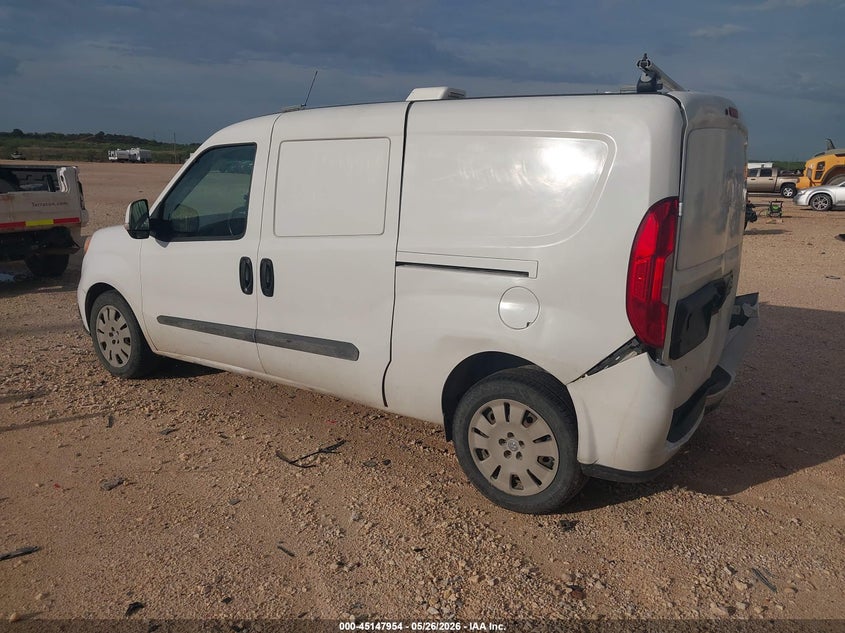 2017 Ram Promaster city VIN ZFBERFBB7H6E76435 IAAI salvage auction — REAR END, Salvage (Texas), sold $2,450 on 2026-08-06 (photo 3)
