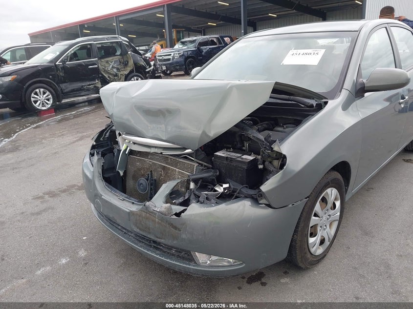 2010 Hyundai Elantra VIN KMHDU4AD5AU110921 IAAI salvage auction — FRONT & REAR, Certificate Of Title (Nebraska), sold $550 on 2026-07-09 (photo 6)