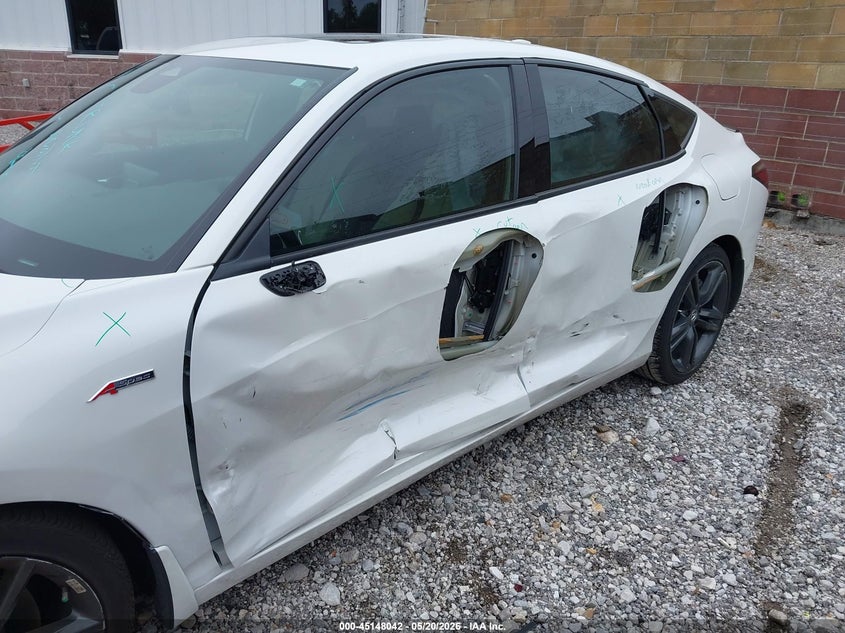 2025 Acura Integra VIN 19UDE4H37SA020981 IAAI salvage auction — LEFT SIDE, Salvage (Missouri), sold $7,100 on 2026-07-27 (photo 6)