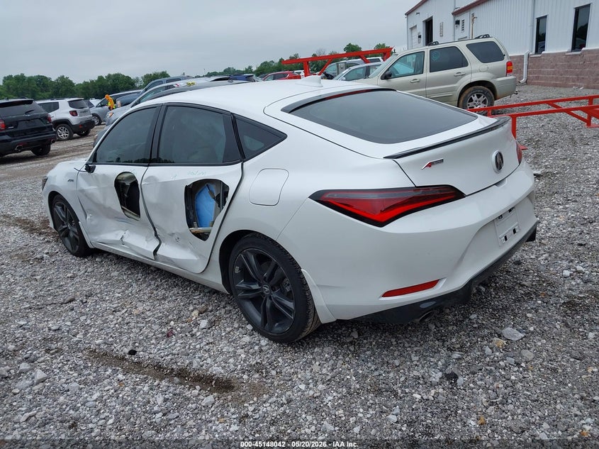 2025 Acura Integra VIN 19UDE4H37SA020981 IAAI salvage auction — LEFT SIDE, Salvage (Missouri), sold $7,100 on 2026-07-27 (photo 3)