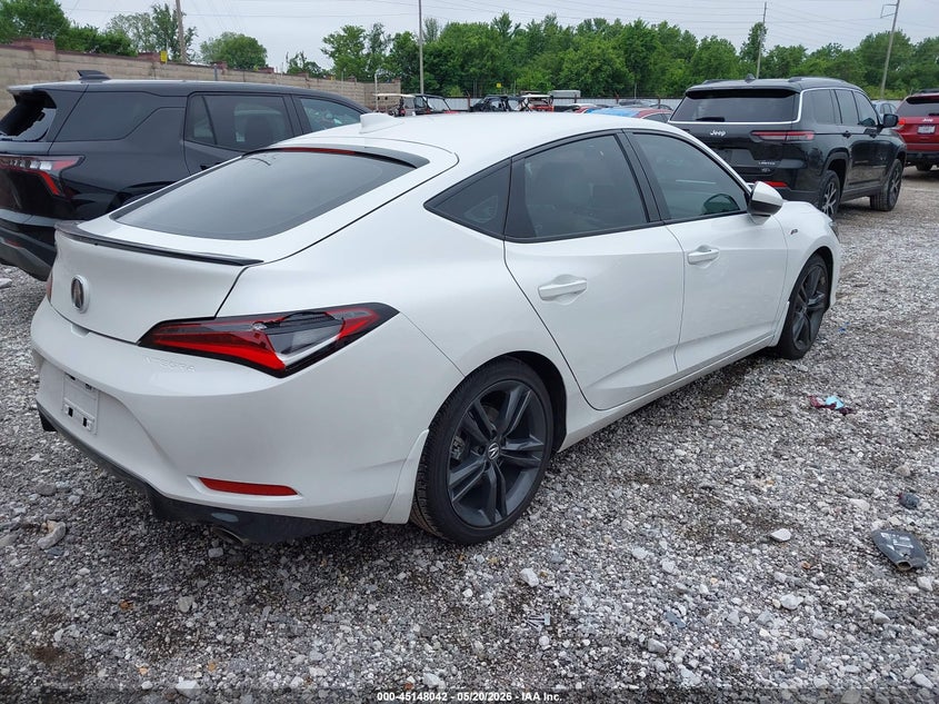 2025 Acura Integra VIN 19UDE4H37SA020981 IAAI salvage auction — LEFT SIDE, Salvage (Missouri), sold $7,100 on 2026-07-27 (photo 4)