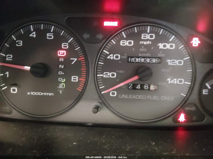 2000 Acura Integra VIN JH4DB7651YS004323 IAAI salvage auction — NORMAL WEAR, Clear (Maryland), sold $850 on 2026-07-06 (photo 7)