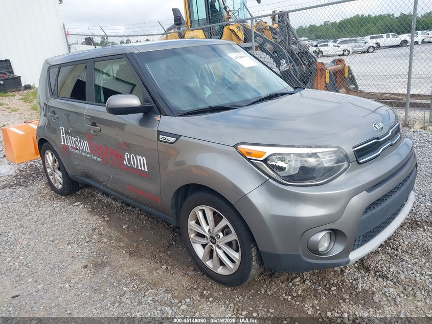 2019 Kia Soul VIN KNDJP3A51K7695076 IAAI salvage auction — SIDE, Salvage (Mississippi), sold $25 on 2026-07-31 (photo 1)
