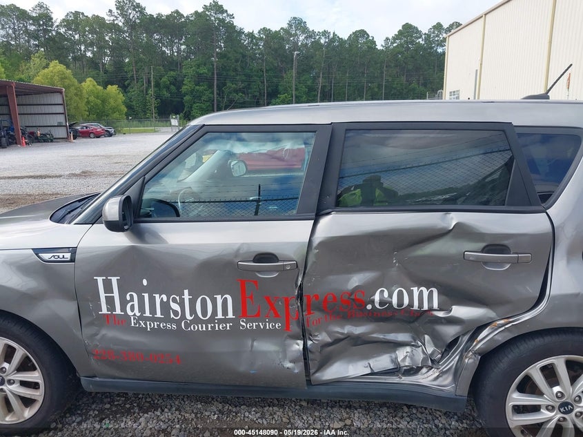 2019 Kia Soul VIN KNDJP3A51K7695076 IAAI salvage auction — SIDE, Salvage (Mississippi), sold $25 on 2026-07-31 (photo 6)