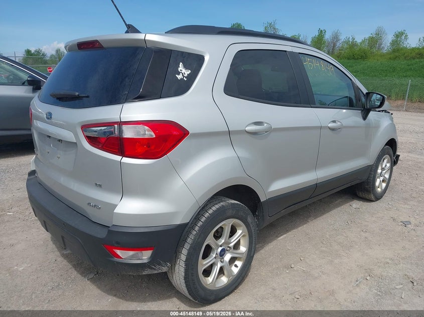2020 Ford Ecosport VIN MAJ6S3GL6LC325296 IAAI salvage auction — FRONT END, Mv-907A (New York), sold $25 on 2026-07-23 (photo 4)
