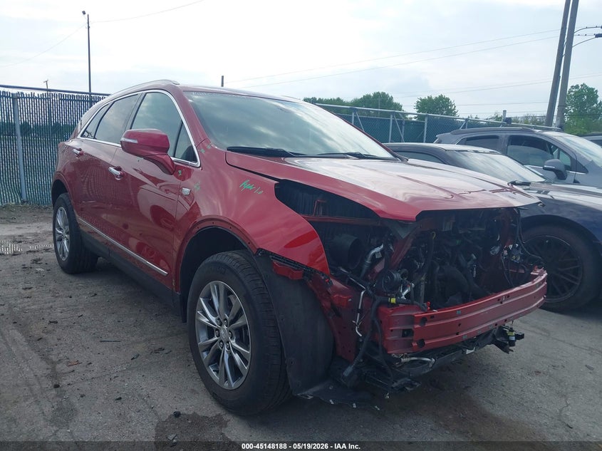 2023 Cadillac Xt5 VIN 1GYKNDR44PZ107401 IAAI salvage auction — FRONT END, Salvage (Ohio), sold $7,200 on 2026-07-07 (photo 1)