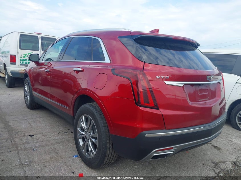 2023 Cadillac Xt5 VIN 1GYKNDR44PZ107401 IAAI salvage auction — FRONT END, Salvage (Ohio), sold $7,200 on 2026-07-07 (photo 3)