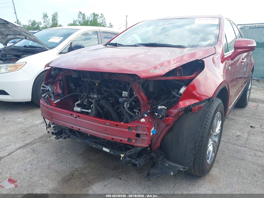 2023 Cadillac Xt5 VIN 1GYKNDR44PZ107401 IAAI salvage auction — FRONT END, Salvage (Ohio), sold $7,200 on 2026-07-07 (photo 6)