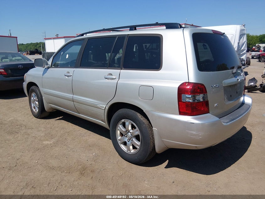 2004 Toyota Highlander VIN JTEDP21AX40041527 IAAI salvage auction — NORMAL WEAR, Clear (Montana), sold $750 on 2026-07-24 (photo 3)