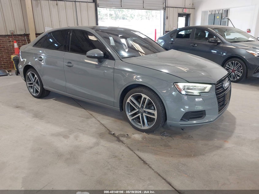 2020 Audi A3 VIN WAUAUGFF6LA005356 IAAI salvage auction — LEFT FRONT, Salvage (North Carolina), sold $4,700 on 2026-07-30 (photo 1)