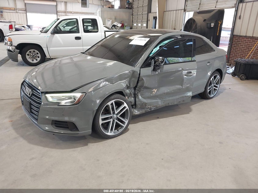 2020 Audi A3 VIN WAUAUGFF6LA005356 IAAI salvage auction — LEFT FRONT, Salvage (North Carolina), sold $4,700 on 2026-07-30 (photo 2)