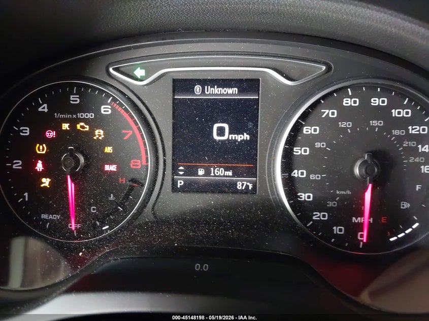 2020 Audi A3 VIN WAUAUGFF6LA005356 IAAI salvage auction — LEFT FRONT, Salvage (North Carolina), sold $4,700 on 2026-07-30 (photo 7)