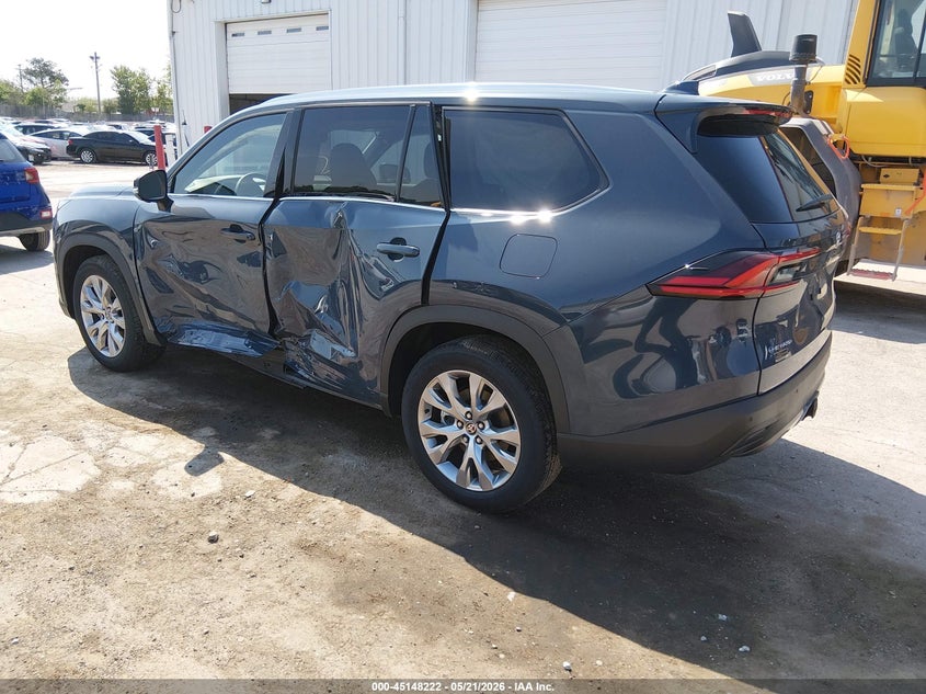 2025 Toyota Highlander VIN 5TDACAB58SS062045 IAAI salvage auction — LEFT SIDE, Salvage (Illinois), sold $25,200 on 2026-07-13 (photo 3)