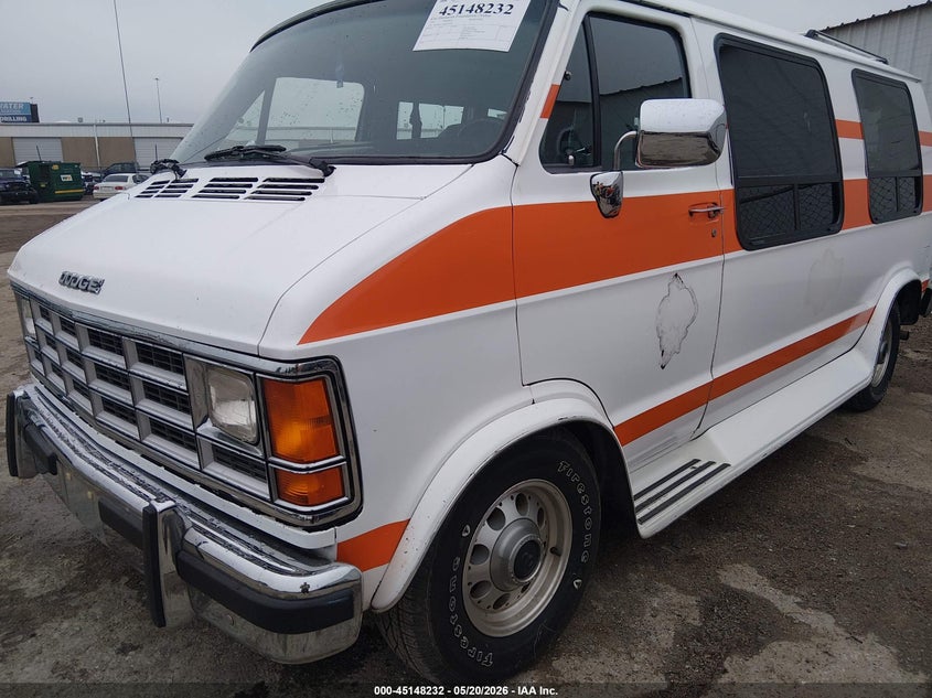 1993 Dodge Ram van VIN 2B6HB21Y5PK513058 IAAI salvage auction — NORMAL WEAR, Clear (Oklahoma), sold $3,200 on 2026-07-08 (photo 6)