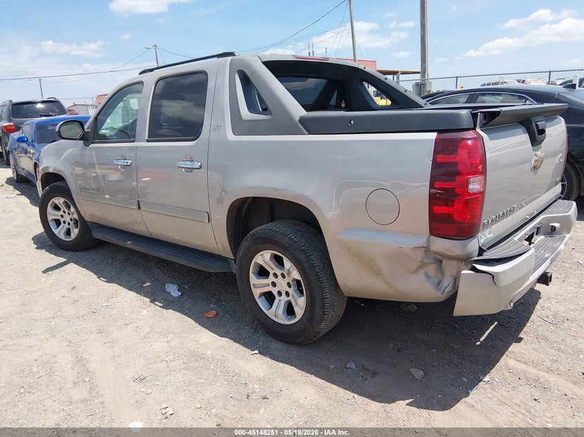 2008 Chevrolet Avalanche VIN 3GNEC12068G165792 IAAI salvage auction — RIGHT SIDE, Clear (Tennessee), sold $700 on 2026-07-09 (photo 3)