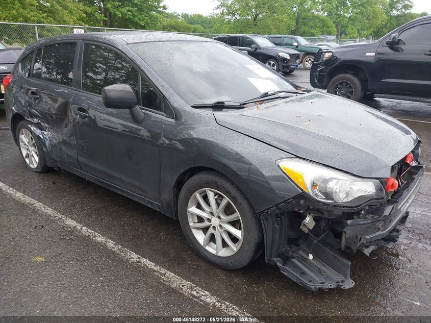 2014 Subaru Impreza VIN JF1GPAA65E8296067 IAAI salvage auction — FRONT END, Salvage (New Jersey), sold $550 on 2026-07-13 (photo 1)