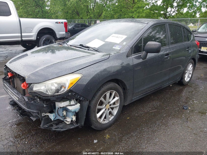 2014 Subaru Impreza VIN JF1GPAA65E8296067 IAAI salvage auction — FRONT END, Salvage (New Jersey), sold $550 on 2026-07-13 (photo 2)