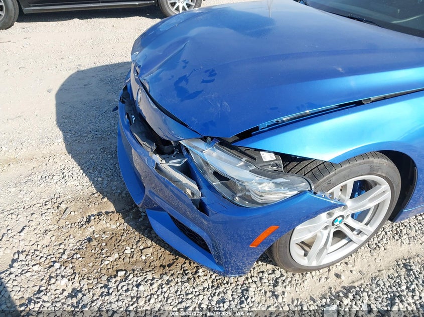 2014 BMW 4er VIN WBA3R1C50EK190570 IAAI salvage auction — FRONT END, Salvage (North Carolina), sold $6,900 on 2026-08-06 (photo 6)