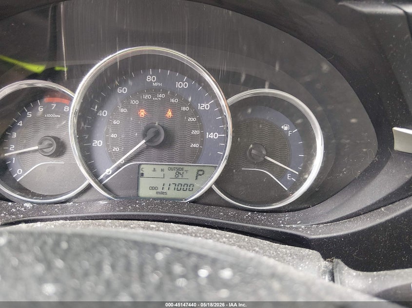 2016 Toyota Corolla VIN 5YFBURHE0GP547125 IAAI salvage auction — HAIL, Salvage (Missouri), sold $2,300 on 2026-07-27 (photo 7)