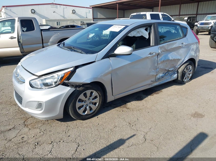 2017 Hyundai Accent VIN KMHCT5AE2HU349365 IAAI salvage auction — SIDE, Salvage (California), sold $1,000 on 2026-07-27 (photo 2)