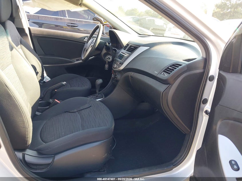 2017 Hyundai Accent VIN KMHCT5AE2HU349365 IAAI salvage auction — SIDE, Salvage (California), sold $1,000 on 2026-07-27 (photo 5)