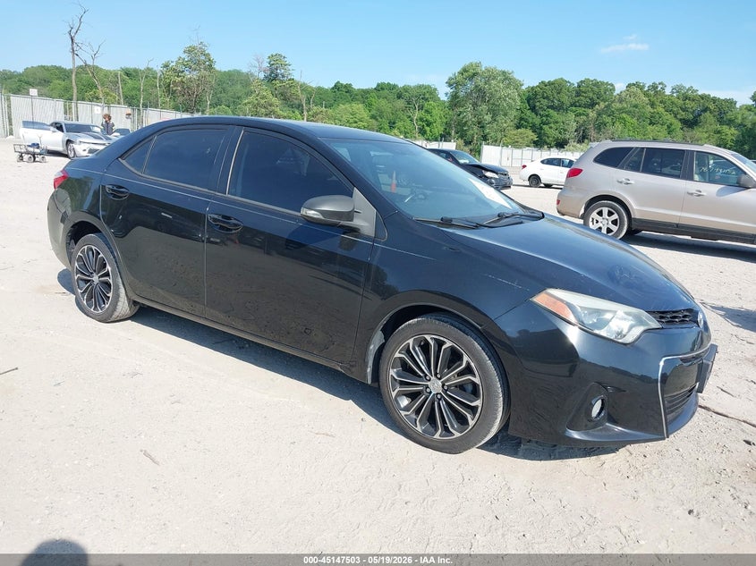 2014 Toyota Corolla VIN 5YFBURHE6EP131352 IAAI salvage auction — LEFT REAR, Salvage (New Jersey), sold $3,550 on 2026-07-07 (photo 1)