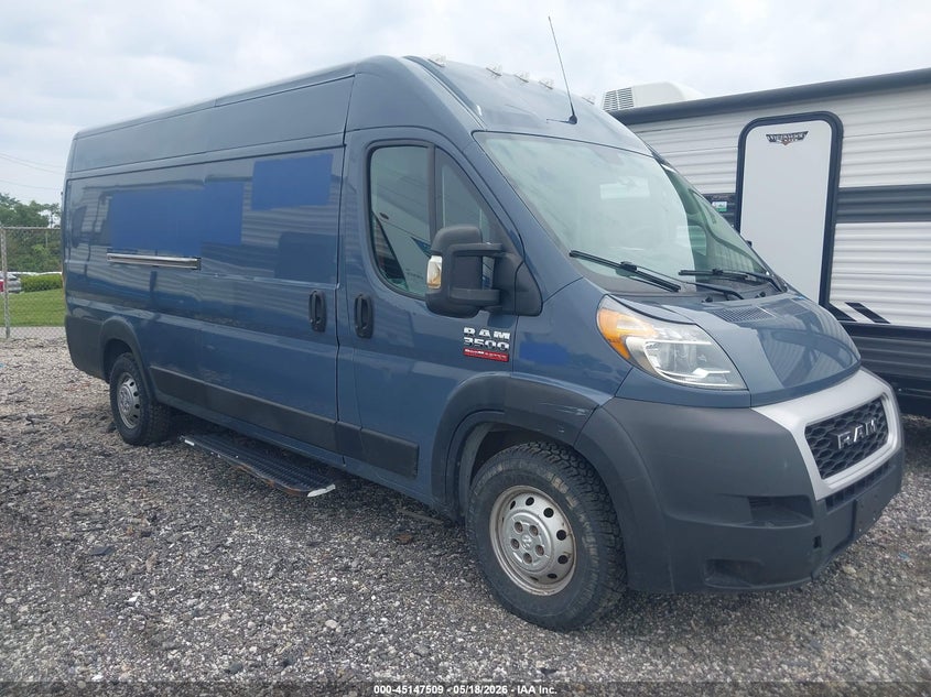 2020 Ram Promaster city VIN 3C6URVJG6LE108156 IAAI salvage auction — LEFT & RIGHT, Clear (Maryland), sold $2,550 on 2026-07-18 (photo 1)