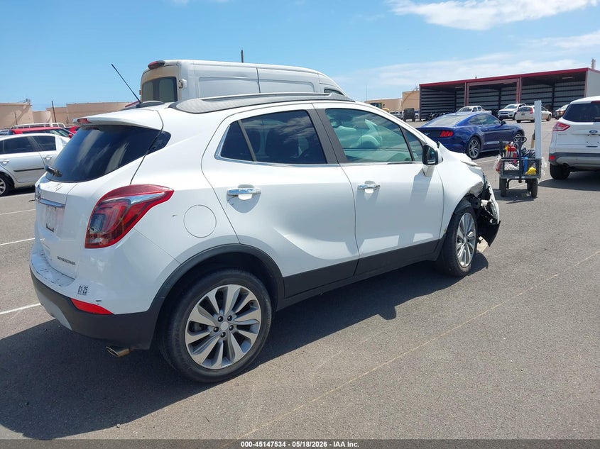 2020 Buick Encore VIN KL4CJASBXLB023884 IAAI salvage auction — RIGHT FRONT, Bill Of Sale (Hawaii), sold $125 on 2026-07-21 (photo 4)