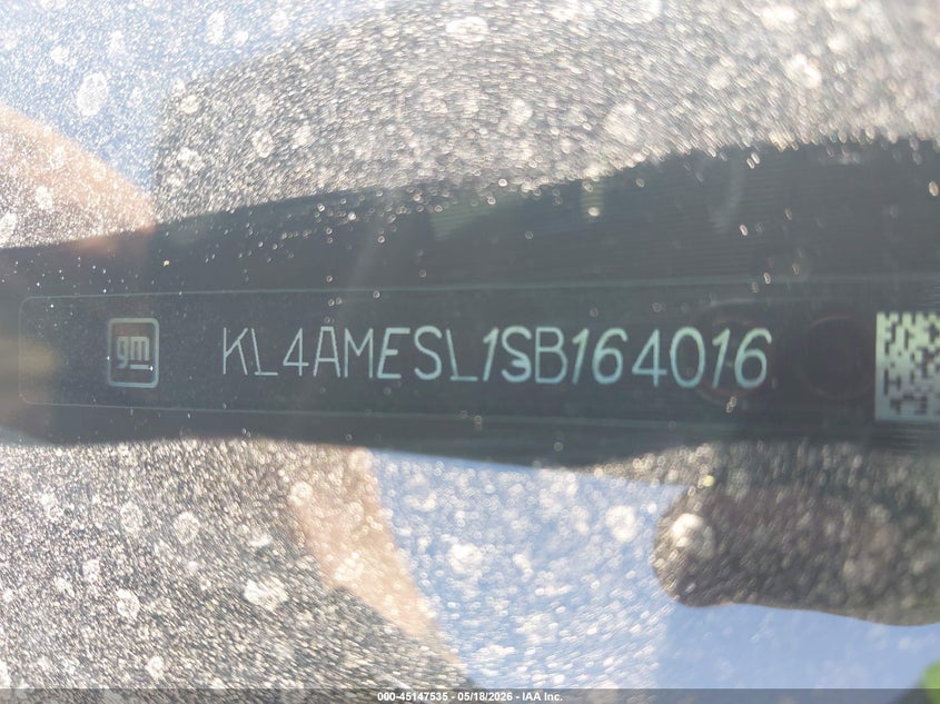 2025 Buick Encore gx VIN KL4AMESL1SB164016 IAAI salvage auction — FRONT END, Salvage (Massachusetts), sold $5,900 on 2026-07-28 (photo 9)