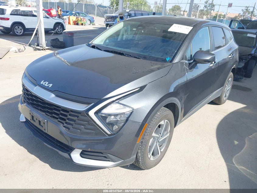2023 Kia Sportage VIN KNDPUCAG8P7057208 IAAI salvage auction — REAR END, Salvage (California), sold $8,550 on 2026-07-29 (photo 2)