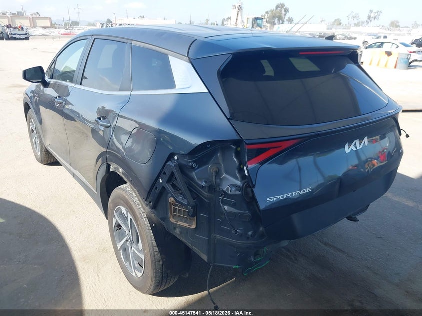 2023 Kia Sportage VIN KNDPUCAG8P7057208 IAAI salvage auction — REAR END, Salvage (California), sold $8,550 on 2026-07-29 (photo 3)